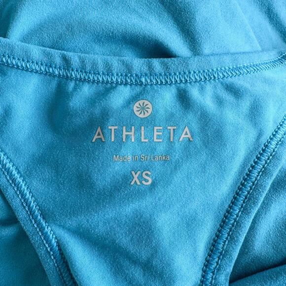 Athleta  Energy Teal Racerback Activewear Tank, Women’s Size X-Small-Super Soft! - Picture 8 of 8